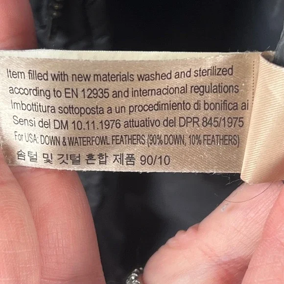 Massimo Dutti Black Puffer Jacket - Picture 13 of 16